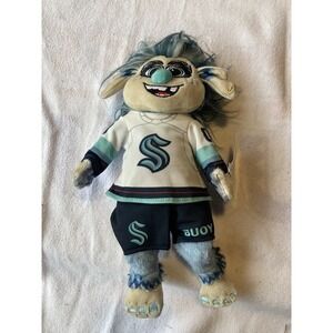 Seattle Kraken Budy 15" Mascot Officially Licensed NHL Stuffed Animal New